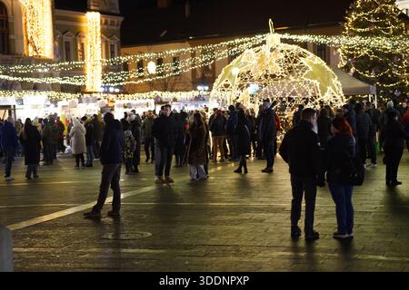 New Year’s Eve in Eger,Hungary – Festive Streets and Midnight Atmosphere (Photo Story)